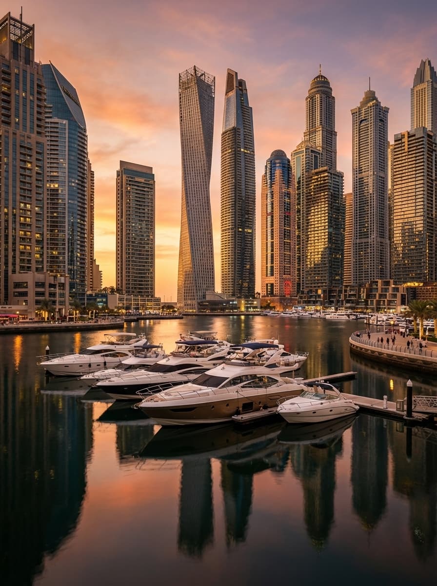 Dubai Marina skyline